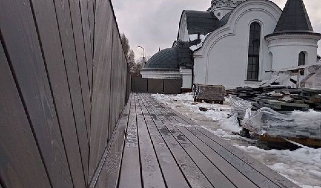 облицовка парапета